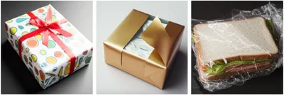 Визуальная иллюстрация слова «wrapping» - Упаковка, обёртка