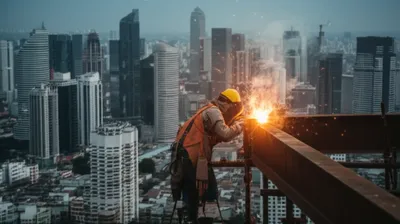 Illustration steelworker - Image 1