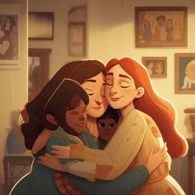 Illustration aunts - Image 1