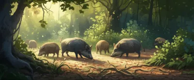 Illustration ham - Image 1