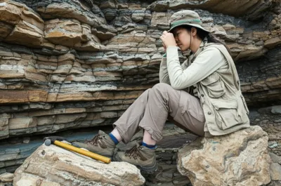 Illustration geologist