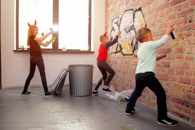 Illustration troublemakers