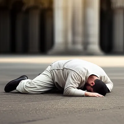 Illustration prostrated