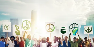 Illustration protesters