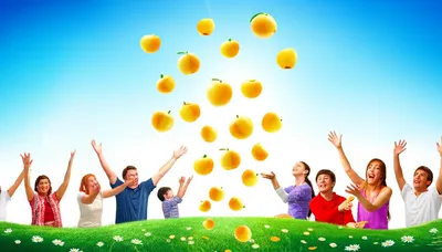 Illustration manna - Image 1