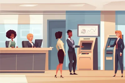 Illustration banked - Image 1