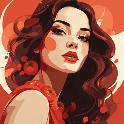 Illustration tomato - Image 1