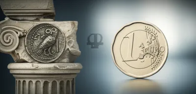 Illustration drachmas