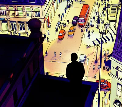 Illustration overlooking - Image 1