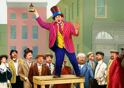 Illustration hucksters - Image 1