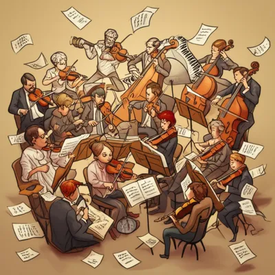 Illustration inharmonious - Image 1