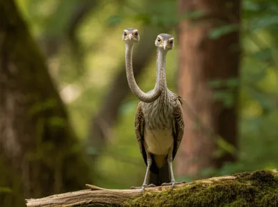 Illustration snakebirds - Image 1