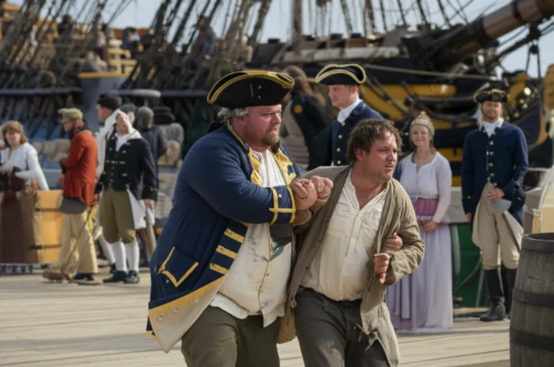 Illustration visuelle de presser: Recruteur forcé, rabatteur - Image 1