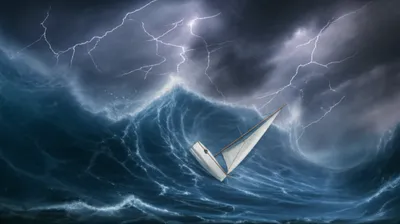 Illustration tempestuous