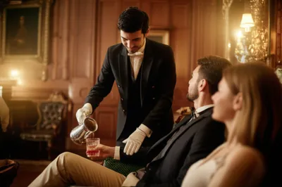 Illustration manservant