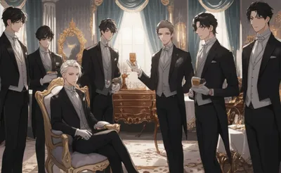 Illustration flunkeys - Image 1