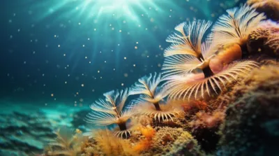 Illustration pterobranchs