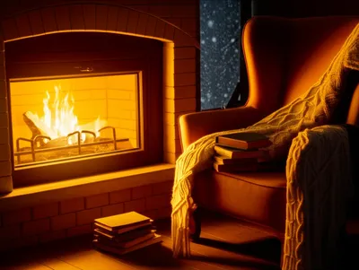 Illustration fireside - Image 1