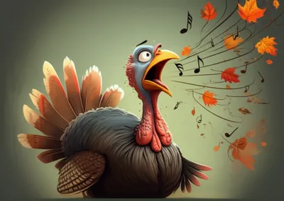 Illustration gobbling - Image 1