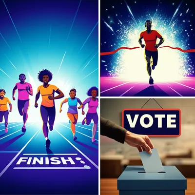 Illustration running - Image 1