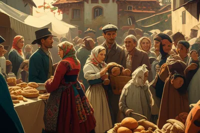 Illustration landsman - Image 1