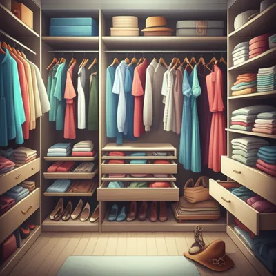 Illustration wardrobes - Image 1