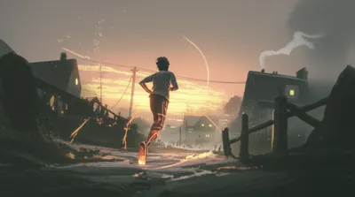 Illustration jogging - Image 1