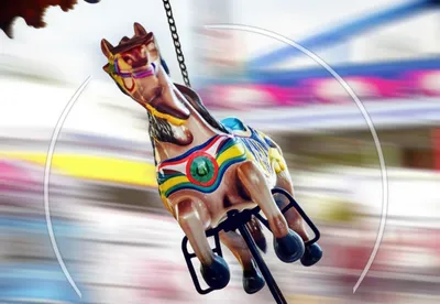 Illustration swinging