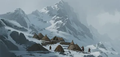 Illustration mountainous - Image 1