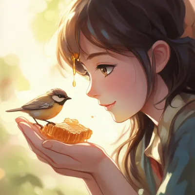 Illustration honeyed - Image 1