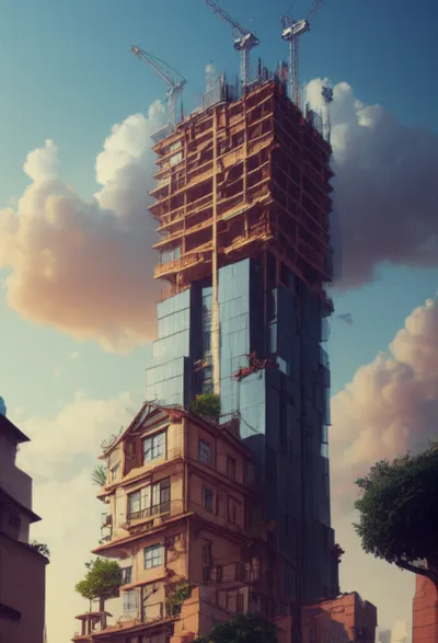 Illustration overbuild