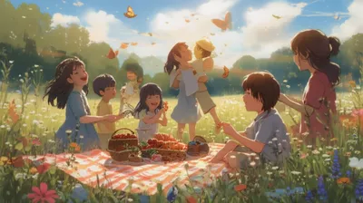 Illustration midsummer - Image 1