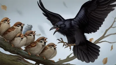 Illustration roosting - Image 1