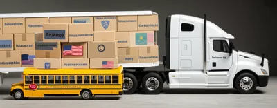 Illustration minibus - Image 1