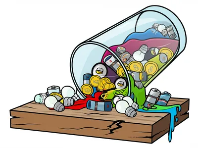 Illustration overcharged - Image 1