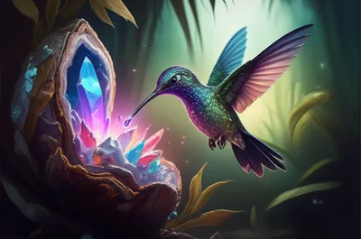 Illustration hummer - Image 1