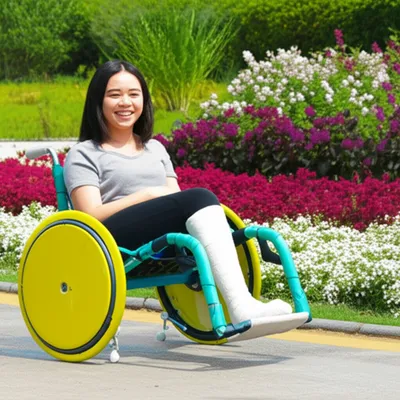 Illustration wheelchairs