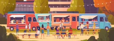 Illustration trucks - Image 1