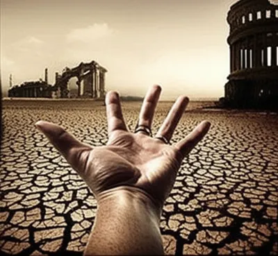 Illustration beggars - Image 1