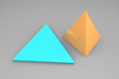 Illustration triangular - Image 1