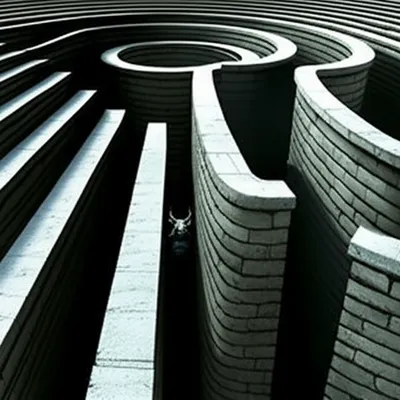 Illustration labyrinth