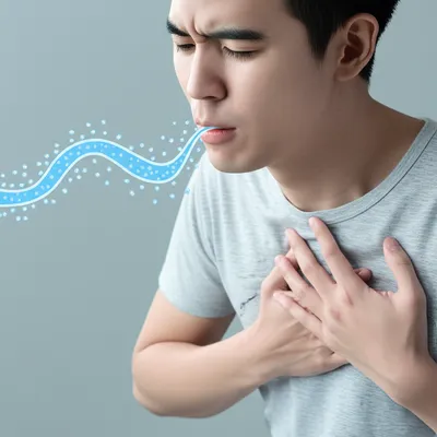 Illustration cough - Image 1