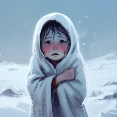 Illustration shivering - Image 1