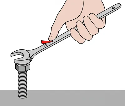 Illustration wrench - Image 1