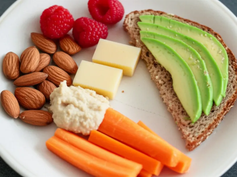 Hình ảnh minh họa cho từ "snack" - Đồ ăn nhẹ, bữa ăn nhẹ.
