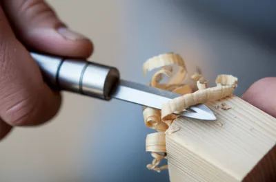 Illustration whittling - Image 1