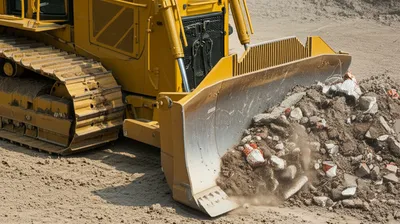Illustration bulldozer - Image 1
