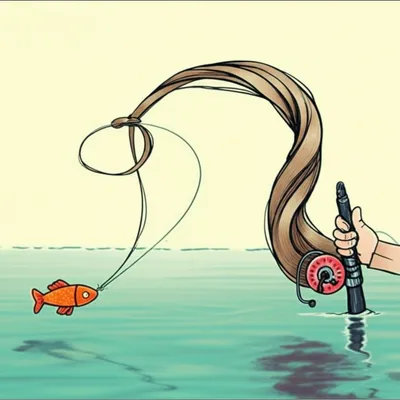 Illustration hairline - Image 1