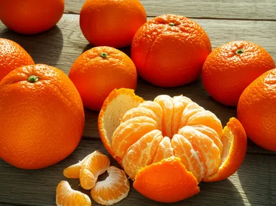 Illustration tangerine