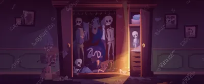 Illustration skeletons - Image 1